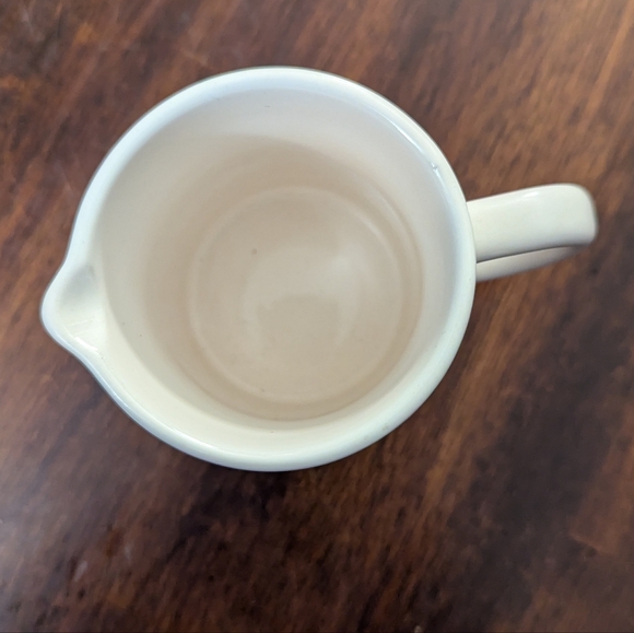 Rae Dunn Cream Ceramic Pitcher EUC - Picture 3 of 6